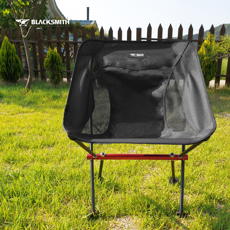 블랙스미스 경량체어 숏타입 하중무게 130kg